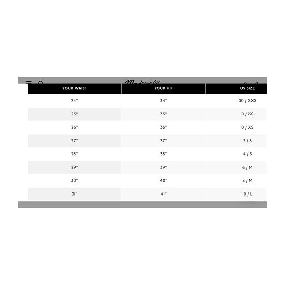 NWT Madewell Eyelet Mini Skirt Black Size 4 in Cotton Voile - Picture 11 of 11